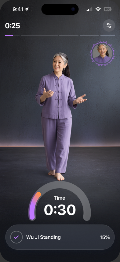 Simple Move — Grounding & Breath section